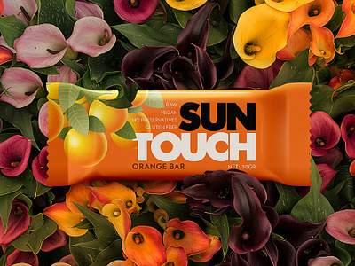 SunTouch badge brand branding concept design digital graphic identity illustration illustrator lettering logo package typography