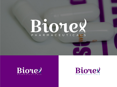 Biorex logo brand branding creative designer icon identity logo logotype sign typography