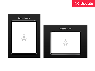 iPad Screenshots ipad ipad pro photoshop psd screenshots sketch template