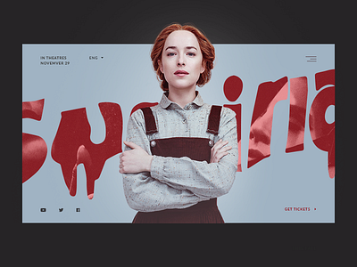 Suspiria Movie blockchain cinema design desktop inspiration media minimal movie photoshop ui web design