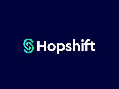 Hopshift logo work in progress logotype