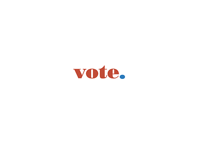 Vote election day vote