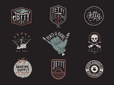 Jetty Apparel Fall Winter 2018 adventure apparel bluecollar boat eastcoast fish fishing illustration illustrator jetty rad rustic sea sketch skulls surf surfing waves worn