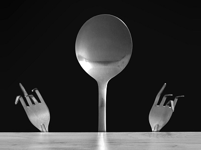 Human Spoon forks human spoon man spoon object photo spoon surreal