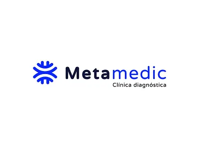 Metamedic Logo Proposal clinic concept health hospital identity logo mark medic medical symbol