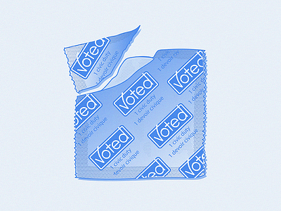 Voting is Sexy condom election go vote voting