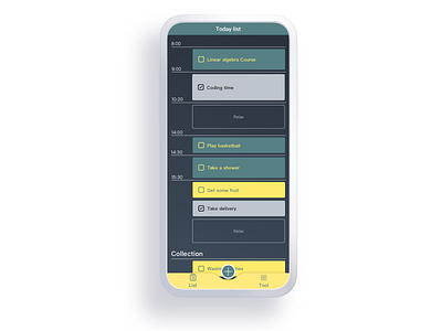 Today List appdesign design todo app todolist
