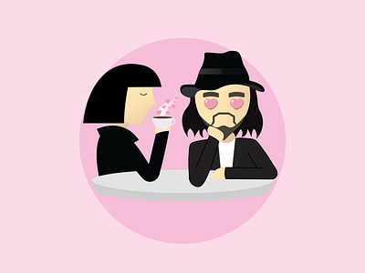 Yohji Yamamoto and Rei Kawakubo app design fashion fashion brand icon illustration rei kawakubo ui ui ux vector yohji yamamoto