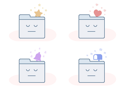 Empty States empty states graphic design icons illustrator visuals