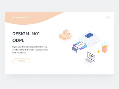 2.5D 2.5d card design dribbble icon illustration ui web