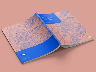 Urban Study Brochure branding brochure corporate identity cover artwork cover design design identity ik blue illustration layout minimalism print type typography