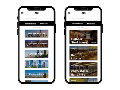 Accommodation & Restaurant Mobile App UI/UX accommodation accommodation app app design hotel app ios iphone mobileapps restaurant app ui ui ux uidesign ux