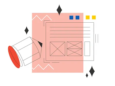 Icon cards drawing icon identity illustration search ux