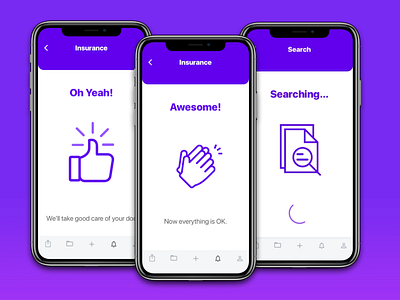 Gestures app design ui ux