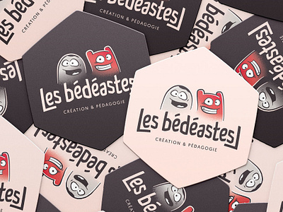 Les bédéastes // STICKERS banding brittany france illustration logo stickers typography