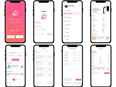 Laundry App bangalore clean cleaning clothes design hygienic illustration ios laundry mobileappdesign typography ui ux vector