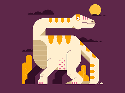 Dinosaur animal animal art dino dinosaur dinosaurs flat vector