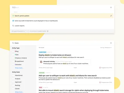 Search Concept filter minimal search ui web webapp