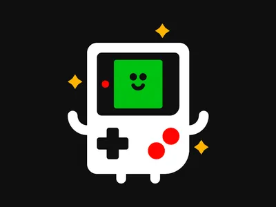 Gamebuddy character cute gameboy