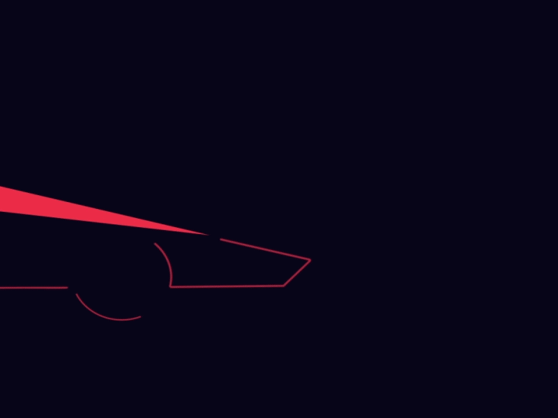 Night Drive animation arcade car dreams drive game gif art illustration neon race retro