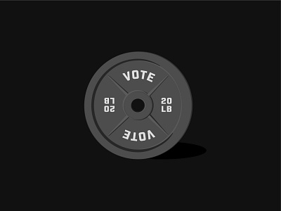 Weight 2018 design graphic design illustration illustrator midterms typography vote