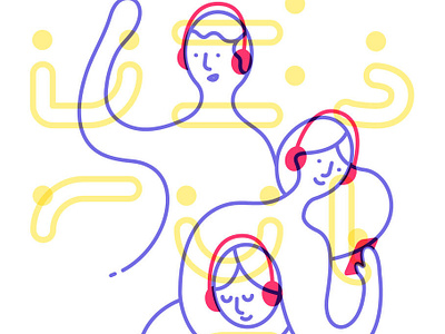 Discology brand branding design graphic identity illustration