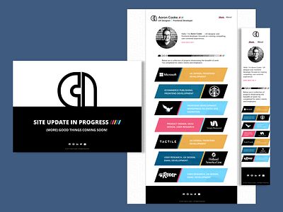 Personal Rebranding + Portfolio Redesign branding design logo portfolio web