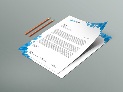 Preview Image 02 letterhead letterhead design letterhead template pad