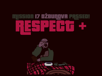 Kecman Respect graphic design illustration