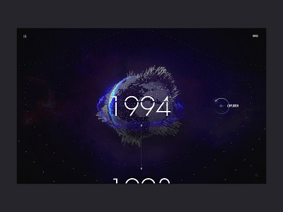 Moment Zero - Immersive Homepage 3d anim animation c4d cedrick design desktop experience fullscreen homepage immersive interaction lachot minimal transition ui ux web webdesign website