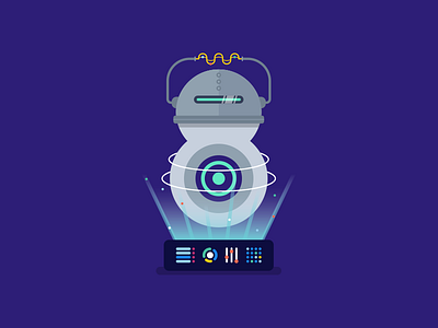 Super8 September 2018 animation article articles august blog branding design digital illustration space space ship super8 vector web design website