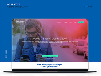 Home Page home page design landing page uidesign ux design website design
