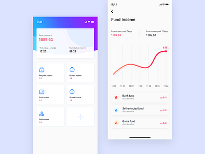 Finance app