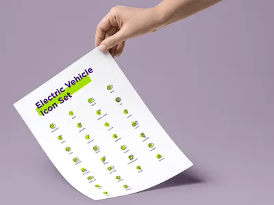 Electric Vehicle Icon Set app design eco friendly future grapgic design icon icon design power ui uiux ux web