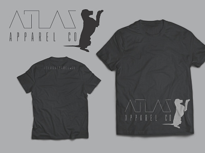 Atlas Apparel Co branding design illustration logo vector