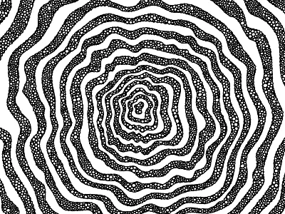 Wood&Bubbles texture abstract black and white pattern vector