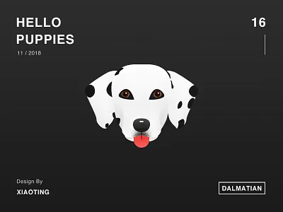 Hello Puppies_16 dog illustration design