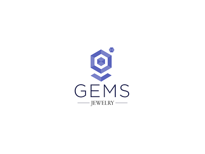 Gems Logo concept design diamond gems gemstone logo minimalist vector