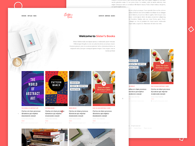 Clean Books Blog blog books design link logo typogaphy ui ux web web design