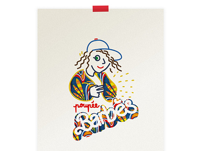 Poupée Barbès bèsbar illustrations paris silly