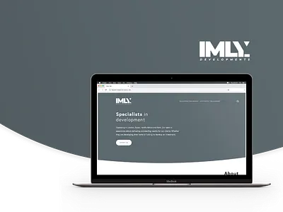 Construction Development Website Concept branding concept design flat minimal ui ux web