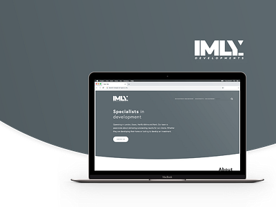 Construction Development Website Concept branding concept design flat minimal ui ux web
