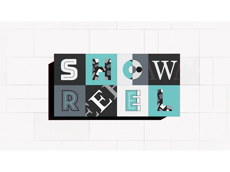 Showreel 3d aftereffects animation c4d cinema4d design motion motiongraphics reel showreel typography