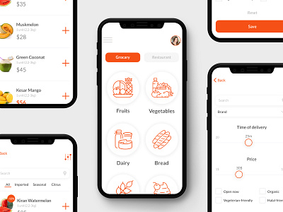 Expiry App app app apps application b2b b2c concept design fitnes food grocery online order photoshop product restaurant service sketch ui uidesign ux wireframe