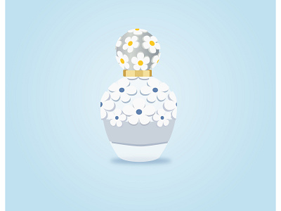 Perfume bottle vector