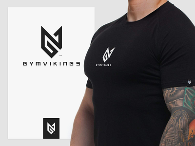 Gymvikings Branding apparel branding branding agency branding designer brandmark gym identity identity designer logo logo design logo designer mark