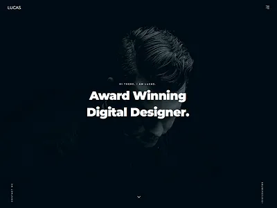 WordPress Portfolio/Agency Theme agency clean dark design development job minimal portfolio responsive theme typography ui website wordpress work
