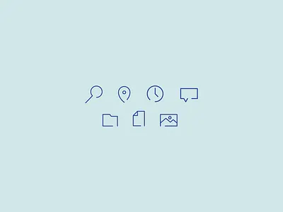 Icons icons minimalistic