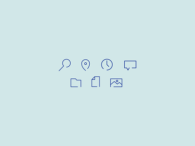 Icons icons minimalistic