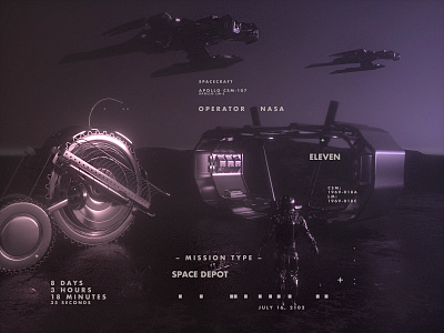 —SkyLab 6 art astronaut c4d cinema4d fantasy octane octane render octanerender planet scifi space